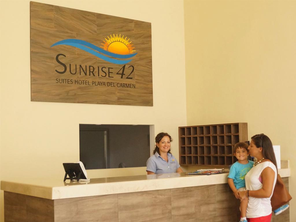 Sunrise 42 Suites Hotel Playa del Carmen Eksteriør bilde